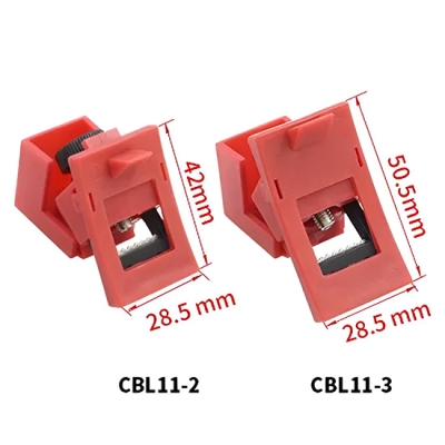 Khóa cầu dao Schneider EZD dưới 100A dạng clamp-on PROLOCKEY CBL11-2