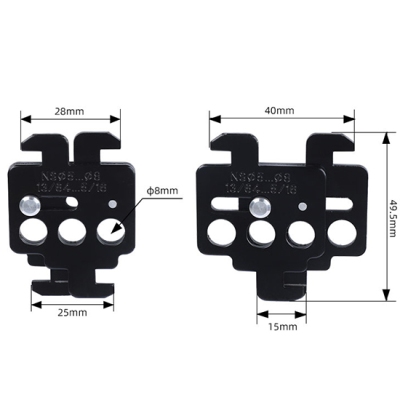 Khóa cầu dao vỏ đúc MCCB Schneider NSX & EZD 400A~630A PROLOCKEY CBL71