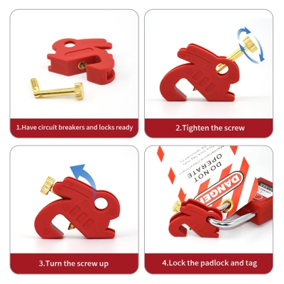 Khóa cách ly cầu dao điện Schneider EZD dưới 100A​​​​​​​ PROLOCKEY CBL16