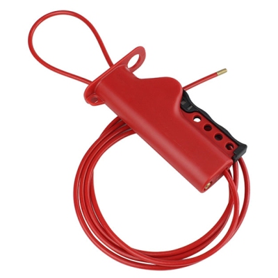 Khóa Cáp LOTO Tay Nắm Bật Lên PROLOCKEY CB09 | Cáp Thép 5mm, Thân ABS, Quản Lý 4 Khóa