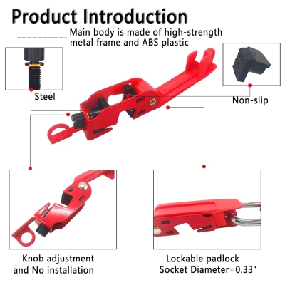 Khóa cầu dao kẹp chặt 2 chiều 12mm PROLOCKEY CBL32-S