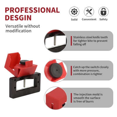 Khóa cầu dao vỏ đúc có dòng điện từ 400A trở lên dạng clamp-on PROLOCKEY CBL13