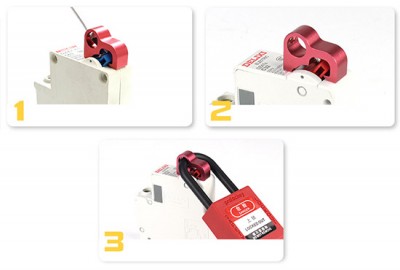 Khóa aptomat nhôm cao cấp cho MCB đơn cực & đa cực PROLOCKEY CBL51