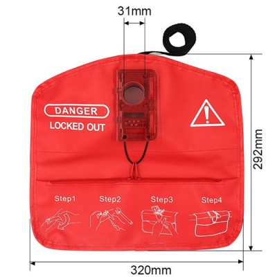 Khóa van bi tháo tay gạt cho các đầu van nhỏ hơn hoặc bằng 30mm PROLOCKEY UBVL21