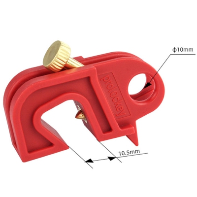 Khóa cầu dao điện có chốt gài MCCB – Kẹp tối đa 10.5mm PROLOCKEY CBL02-3
