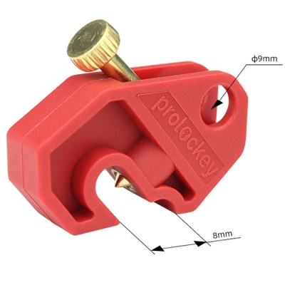 Khóa cầu dao điện có kẹp vít MCCB – Kẹp tối đa 8mm PROLOCKEY CBL01-2