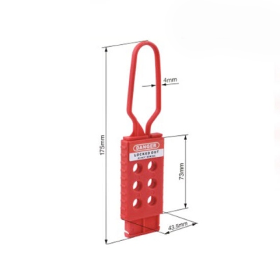 Khóa nhóm 6 người kẹp bằng Nylon cách điện PROLOCKEY NH01