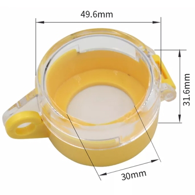 Khóa nút dừng khẩn cấp 30mm đề vàng PROLOCKEY SBL02-D30-Y