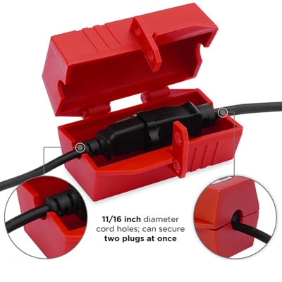 Khóa LOTO Phích Cắm Điện Công Nghiệp 220V-500V PROLOCKEY EPL01M