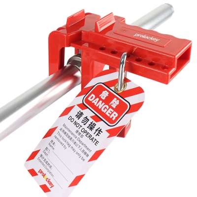 Khóa van bi tích hợp tấm chân đế cho đường kính ống từ 9.5mm-31mm PROLOCKEY ABVL03F