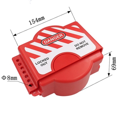 Khóa chặn van bi mặt bích điều chỉnh 6.35mm-140mm PROLOCKEY FBVL01