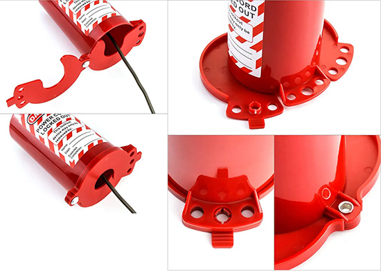 Khóa van bình khí nén cho vòng cổ bình lến đến 35mm PROLOCKEY ASL04