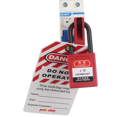 Thẻ cảnh báo an toàn “DANGER–DO NOT OPERATE” PROLOCKEY LT02