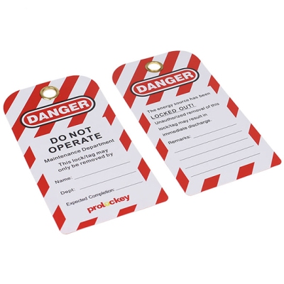 Thẻ cảnh báo an toàn “DANGER–DO NOT OPERATE” PROLOCKEY LT03