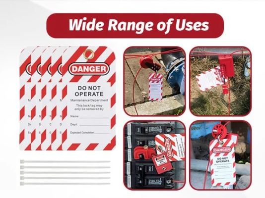 Thẻ cảnh báo an toàn “DANGER–DO NOT OPERATE” PROLOCKEY LT03