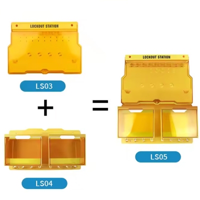 Tổ hợp trạm quản lý thiết bị LOTO 2 tầng PROLOCKEY LS05