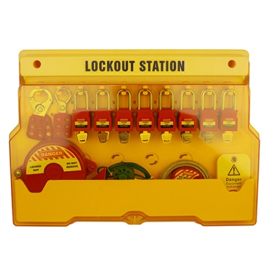 Trạm khóa gắn tường với 10 vị trí treo và 1 ngăn chứa dài PROLOCKEY LS03