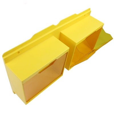 Trạm khóa gắn tường với 8 móc treo và 2 ngăn chứa lật PROLOCKEY LS04