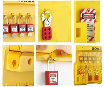 Trạm khóa gắn tường với 5 vị trí treo và 1 ngăn chứa PROLOCKEY LS01