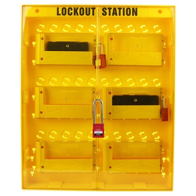 Trạm lưu trữ thiết bị LOTO lớn tích hợp 6 ngăn chứa điện thoại PROLOCKEY LS18