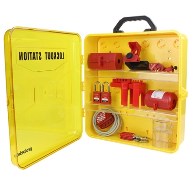 Trạm Quản Lý Khoá LOTO Xách Tay 3 Khay Chứa PROLOCKEY PLK26