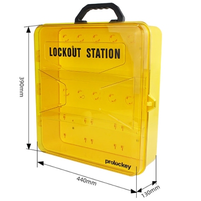 Trạm Quản Lý Khoá LOTO Xách Tay 3 Khay Chứa PROLOCKEY PLK26