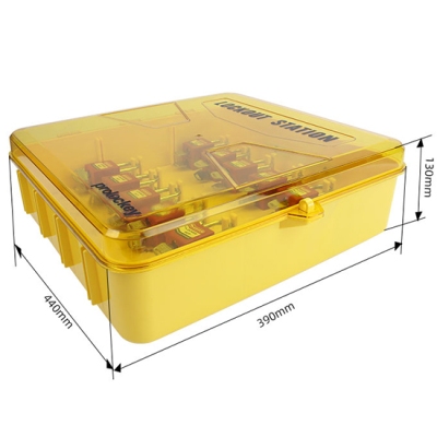 Trạm Quản Lý Khoá LOTO Xách Tay 12 Móc Treo PROLOCKEY PLK21