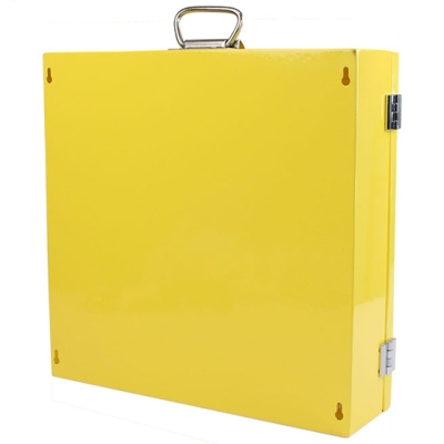 Trạm quản lý khóa LOTO kim loại 10 móc treo và 2 ngăn chứa PROLOCKEY LK41-1