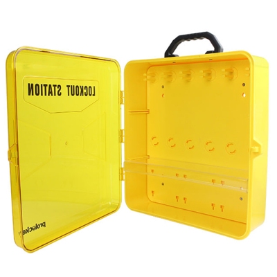 Trạm Quản Lý Khoá LOTO Xách Tay 6 Móc Treo Và 1 Khay Chứa PROLOCKEY PLK24