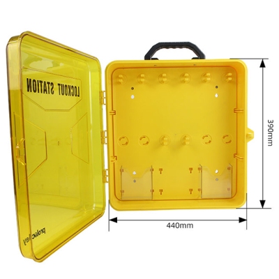 Trạm Quản Lý Khoá LOTO Xách Tay 8 Móc Treo Và 2 Ngăn PROLOCKEY PLK22