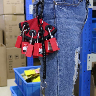 Trạm Treo Khóa LOTO Di Động 12 Vị Trí Bằng Vải Oxford PROLOCKEY PH02