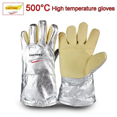 Găng tay phủ nhôm chịu nhiệt 500°C CASTONG YERR15-34