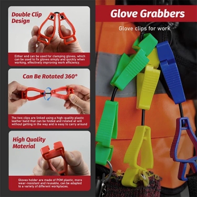 Kẹp Treo Bao Tay Bảo Hộ PROLOCKEY PGC01