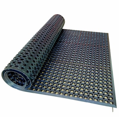 Thảm cao su lót sàn chống trượt màu đỏ WG-701A