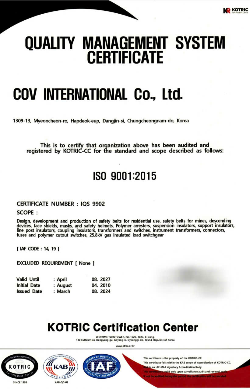 Quản lý Chất lượng ISO 9001 2015 Thiết kế, phát triển và sản xuất